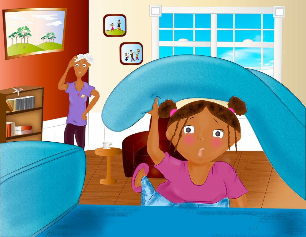 Illustration from Sometimes Grandma… Forgets My Name